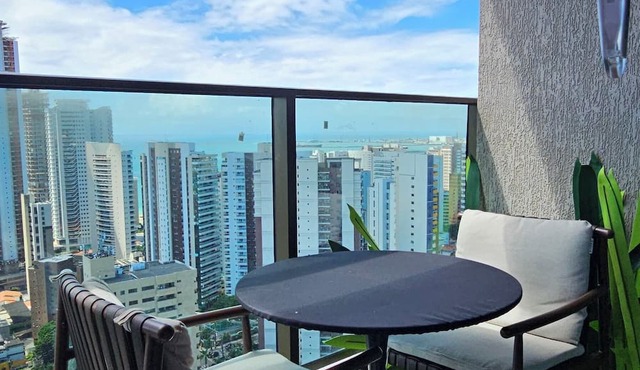 Elegant retreat with sea views and great location in Fortaleza
