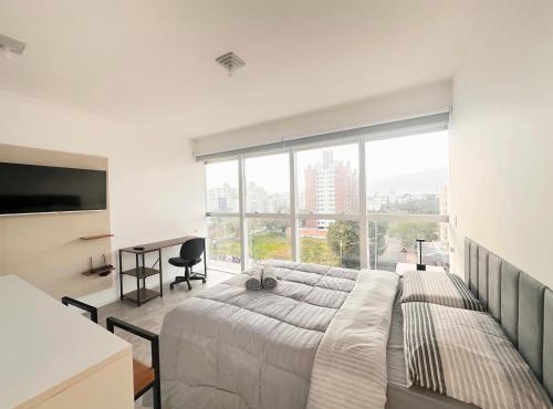 Studio Novo Moderno com Garagem - Localização e Vista Privilegiada