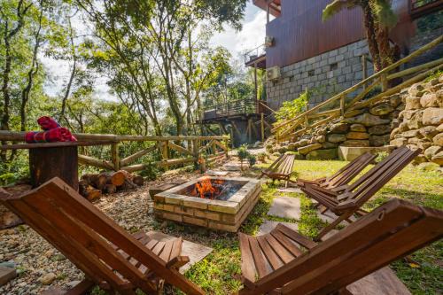 Chalets in Gramado, Brazil in Gramado