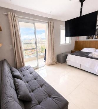 Studio com Piscina e vaga perto Aeroporto GRU in Guarulhos