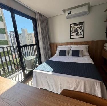 Studio VIBE Curitiba - Sofisticação e Conforto - Próximo a Liga Arena