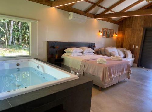Cabanas das Arvores com hidromassagem