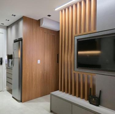 NH517 · Spot Luxo Moema -Queen, Piscina, Cowork 5min Metrô in São Paulo