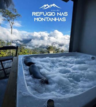 Chalé Refugio nas montanhas