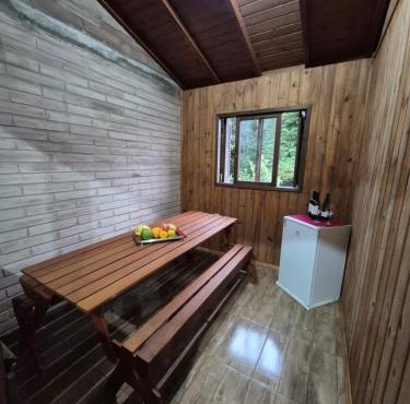 Casa no morro da Borussia com vista para eólicas