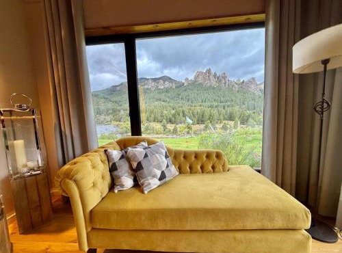 Nayara - Alma del Caleufu - Natur und Ruhe für Zwei direkt am Rio Caleufu, Nähe Villa Lago Meliquina, zwischen San Martin de los Andes und San Carlos de Bariloche