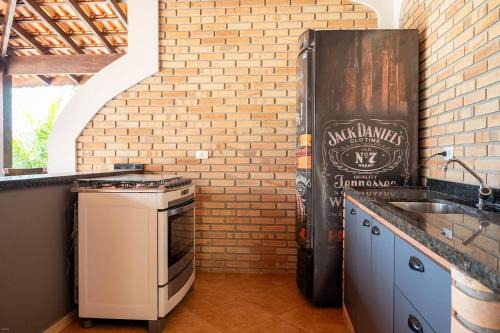 Casa de Campo c 4 Suites AC Wi-Fi em Sao Roque