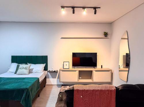 Studio prático, confortável e bem localizado