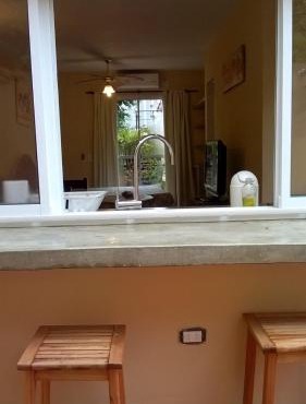 Monoambiente con terrazas 1 piso por escalera