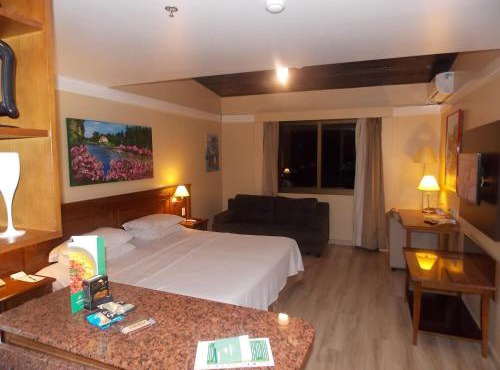 Apart-hotel em Gramado, padrão 4 estrelas, no centro